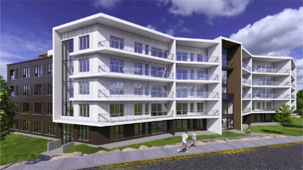 Construction of a new multi-housing in Ste-Rose